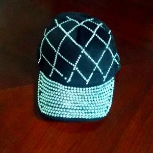 Women's Rhinestone Cap